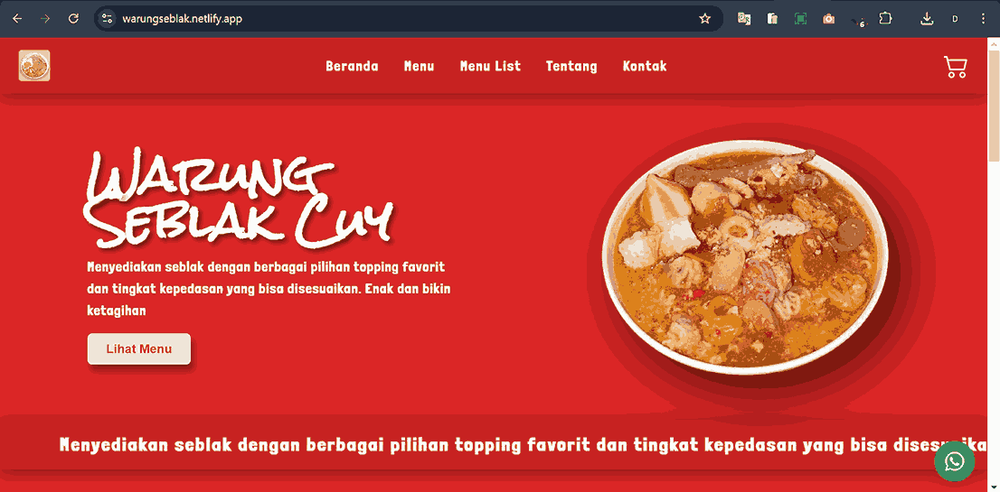Restaurant Website - Restaurant Website